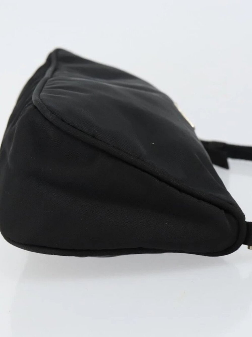 PRADA Accessory Pouch Nylon Black Silver Auth - Picture 4 of 15